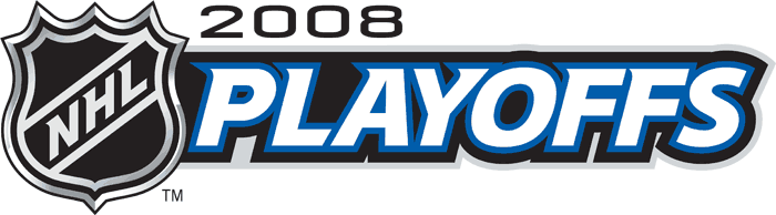 Stanley Cup Playoffs 2008 Wordmark Logo v3 iron on transfers for clothing